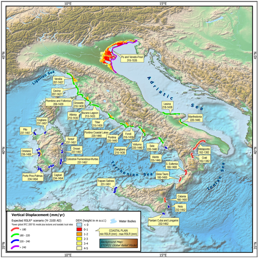 le-33-piane-costiere-a-rischio-inondazione